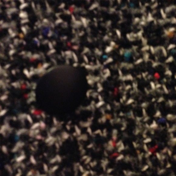 Vintage 80’s  tweed jacket genuine Leather ML - Picture 8 of 14